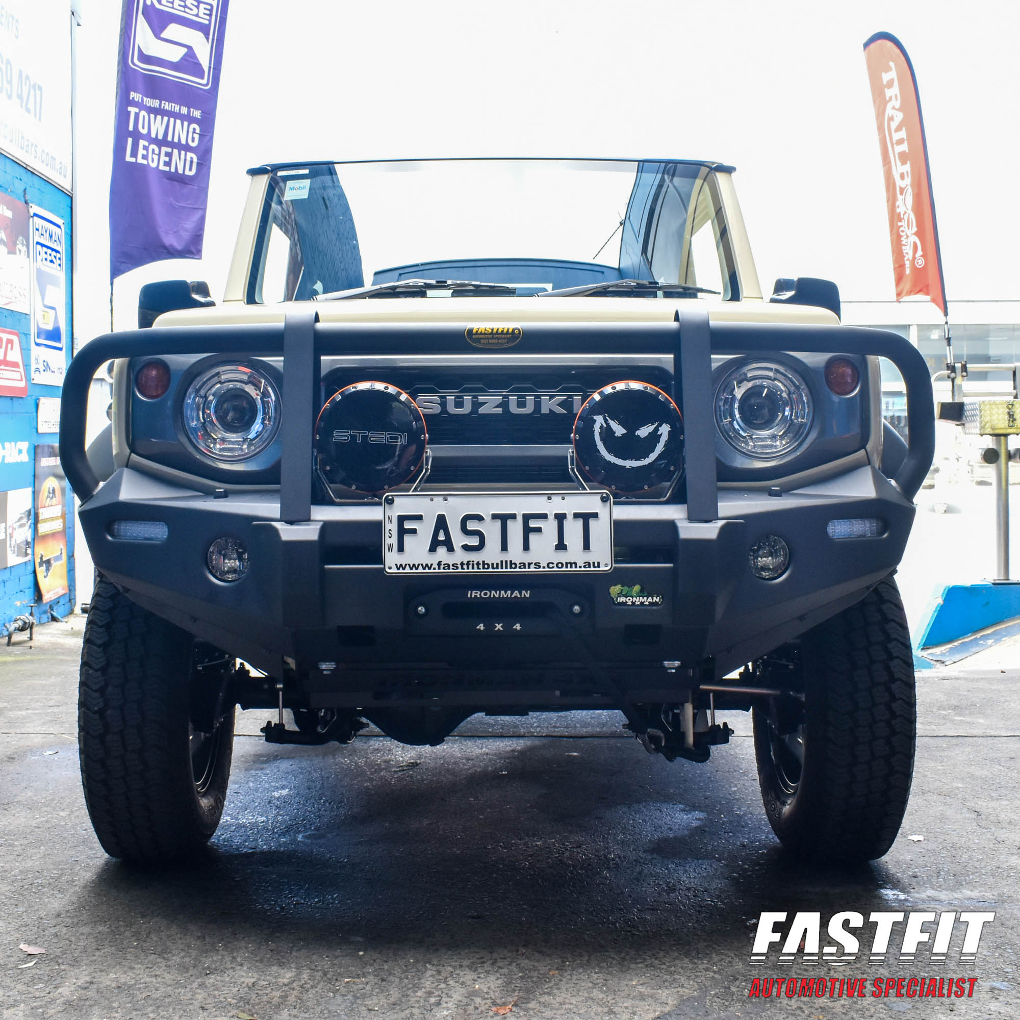 Ironman jimny outlet bull bar