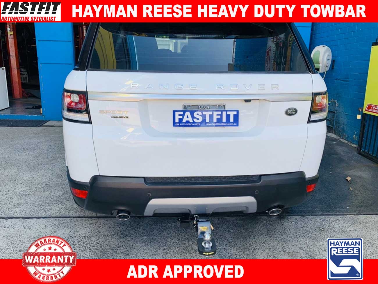 2015 range rover shop sport tow bar