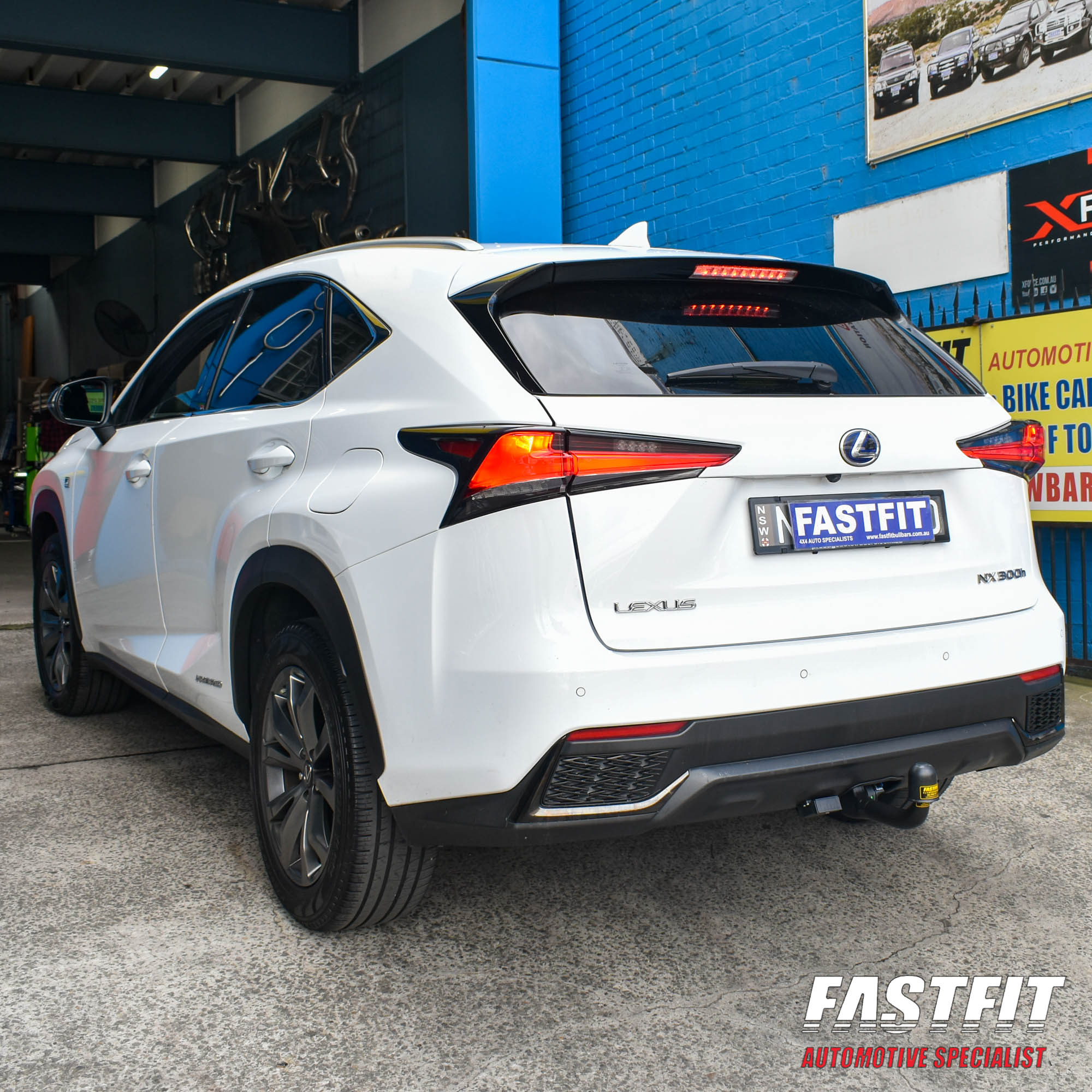 Lexus towbar clearance