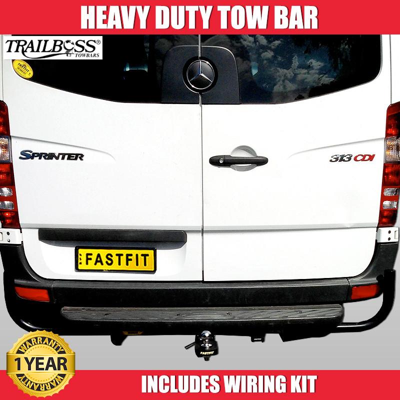 TRAILBOSS Heavy Duty Towbar to suit MERCEDES Sprinter VAN 3 5T
