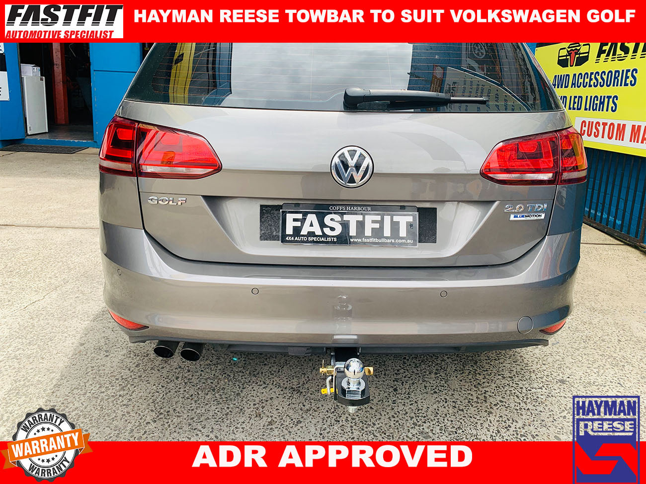 Vw golf 7 tow bar online