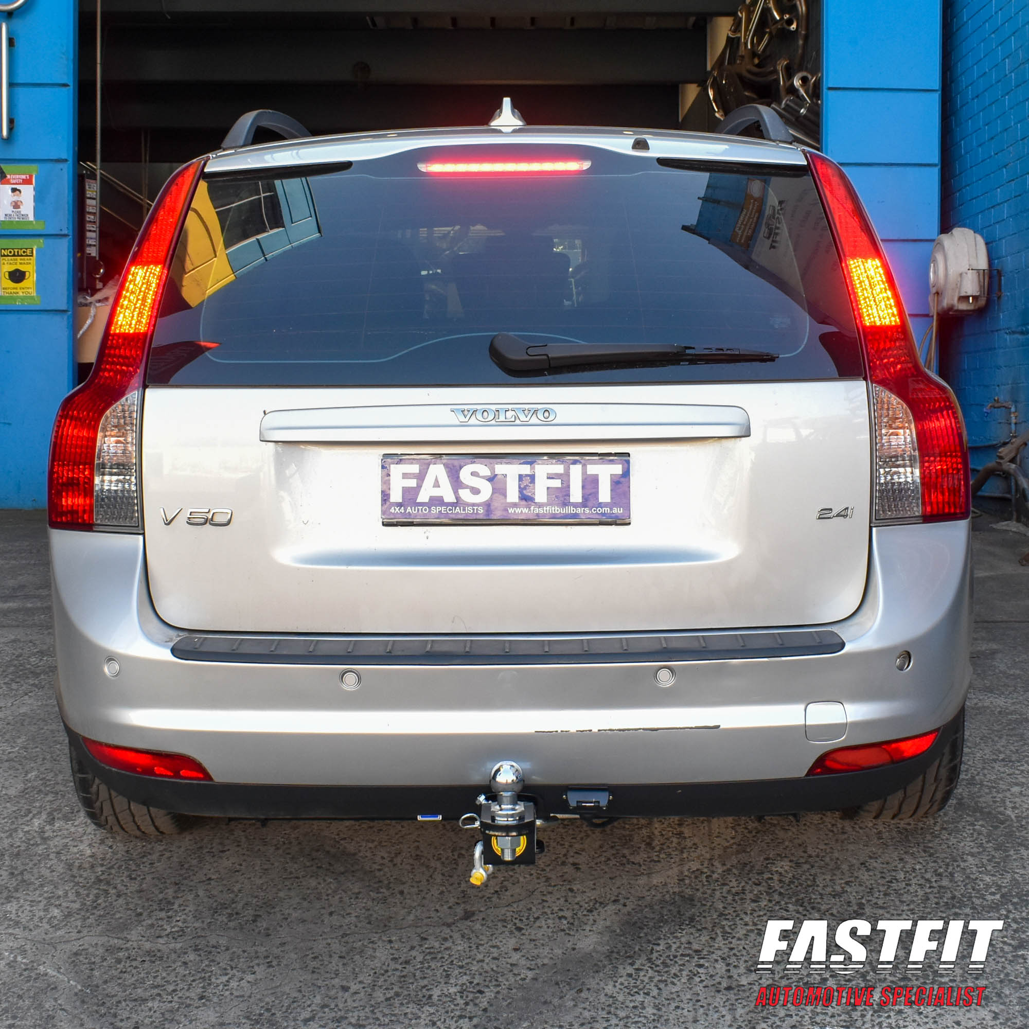 HAYMAN REESE TOWBAR TO SUIT VOLVO V50 WAGON CL4 MY04 12 06 2004 12