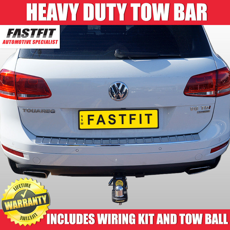 Vw touareg tow bar fitting discount