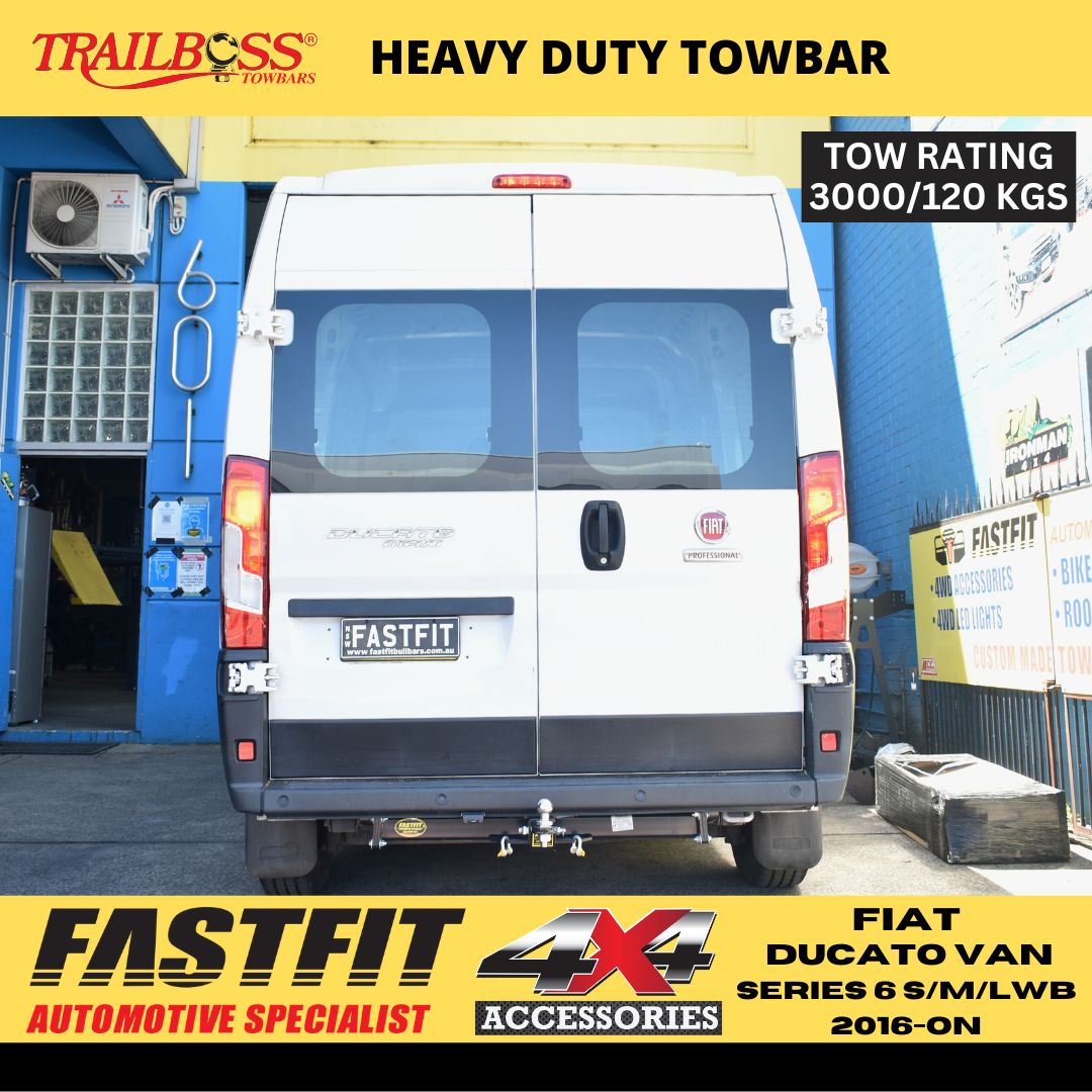 Fiat Ducato Series 6 ELWB Van 06/2016 - On (6363mm Total Body Length) –  Towbars Australia